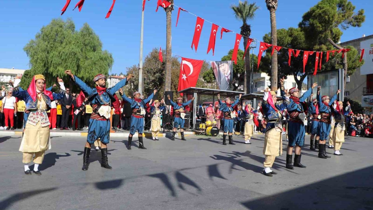 Söke’de coşkulu cumhuriyet kutlaması