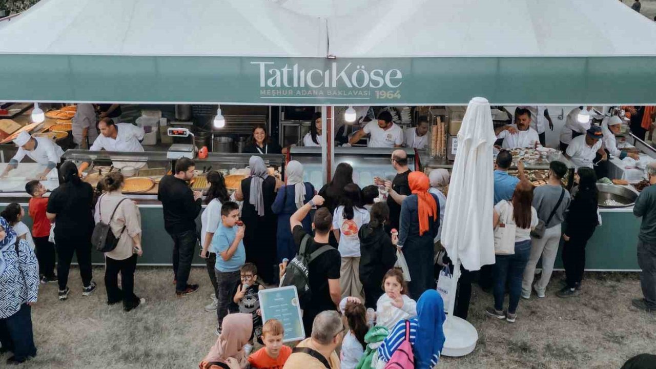 Adana Baklavası, lezzet festivalinde tam not aldı