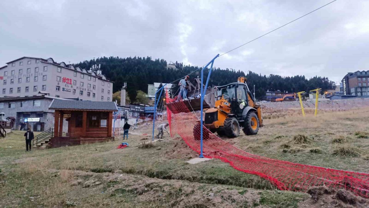 Uludağ Kayak Merkezi’nin pist güvenliğine Erciyes’ten destek