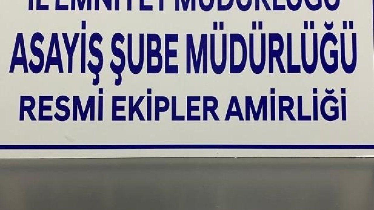 Kütahya’da üzerinde uyuşturucu hap ele geçirilen şahıs gözaltına alındı