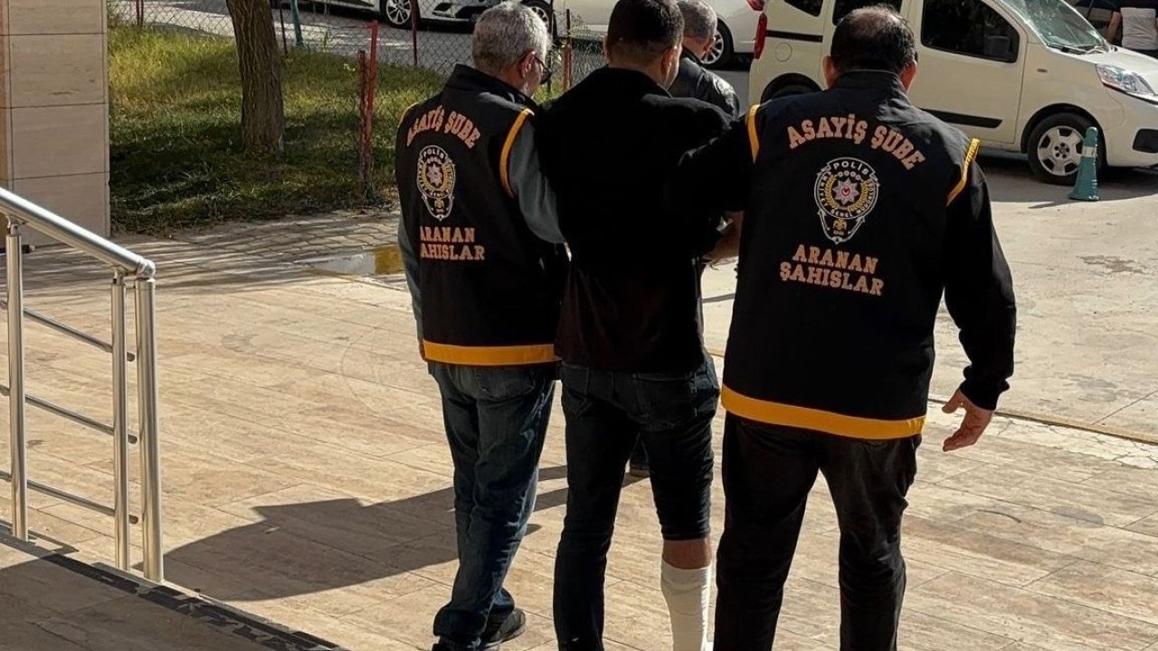 Hakkında 26 yıl hapis cezası olan şahıs GBT sorgusunda yakalandı