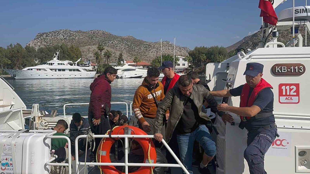 Marmaris’te 2 göçmen kaçakçılığı şüphelisi yakalandı