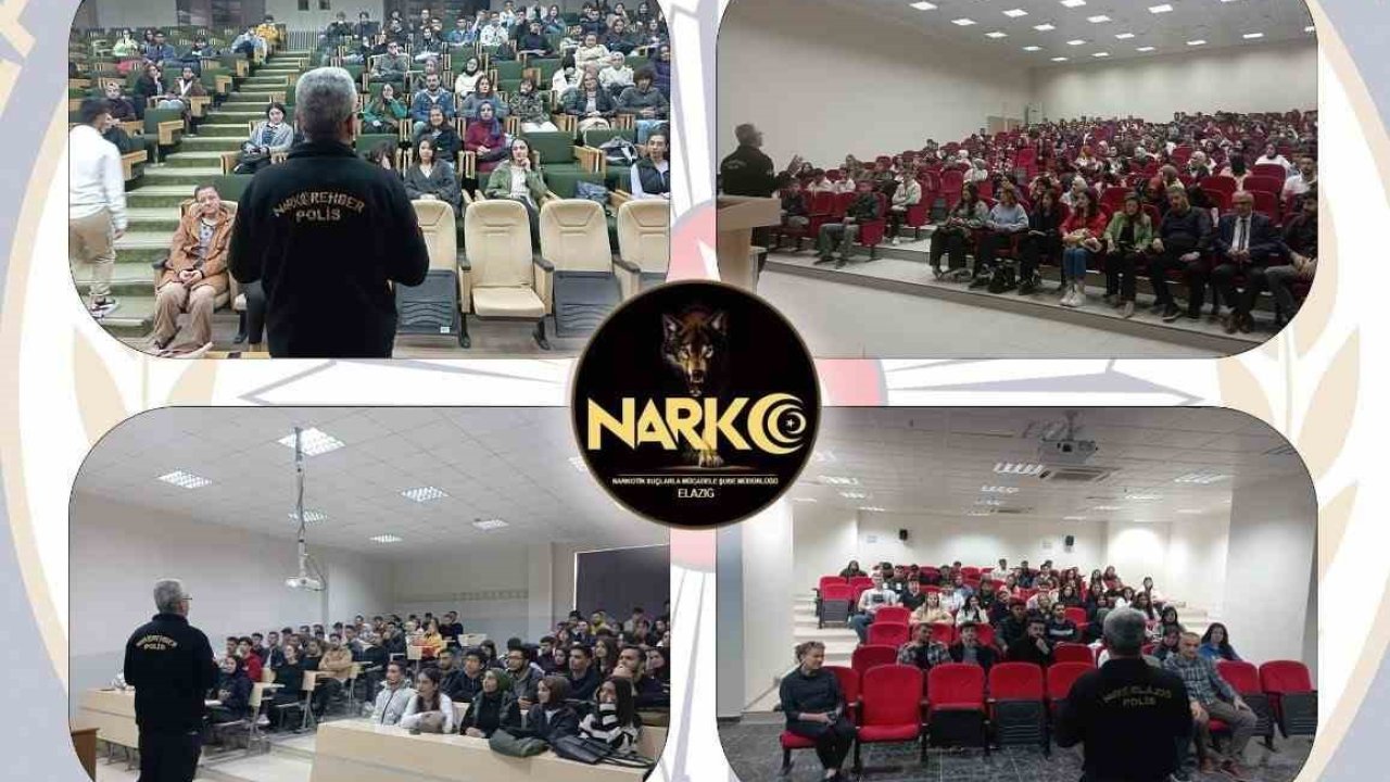 Elazığ’da Narko-Gençlik ve Narko-Rehber eğitimi