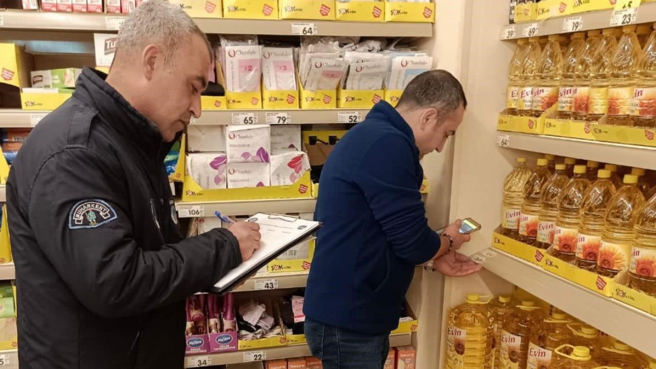 Buharkent’te market ve kahveler denetlendi