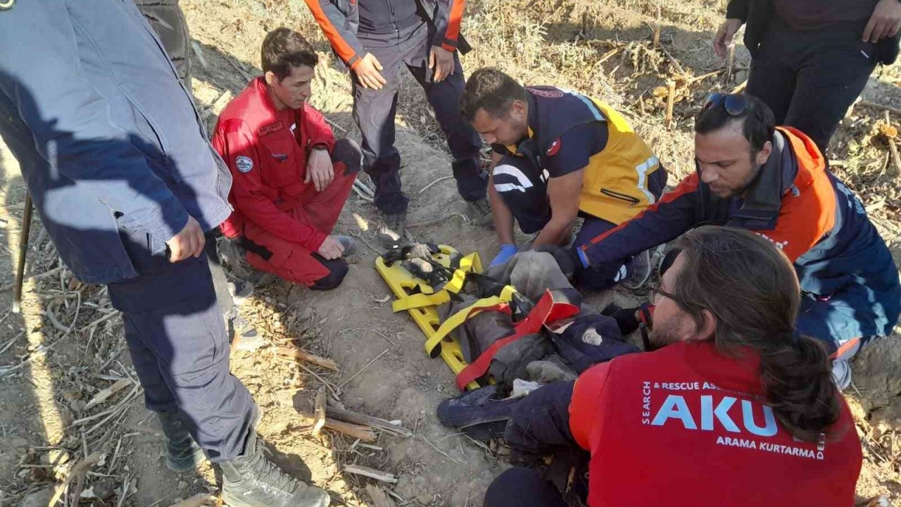 83 yaşındaki kayıp şahıs tarlada bulundu