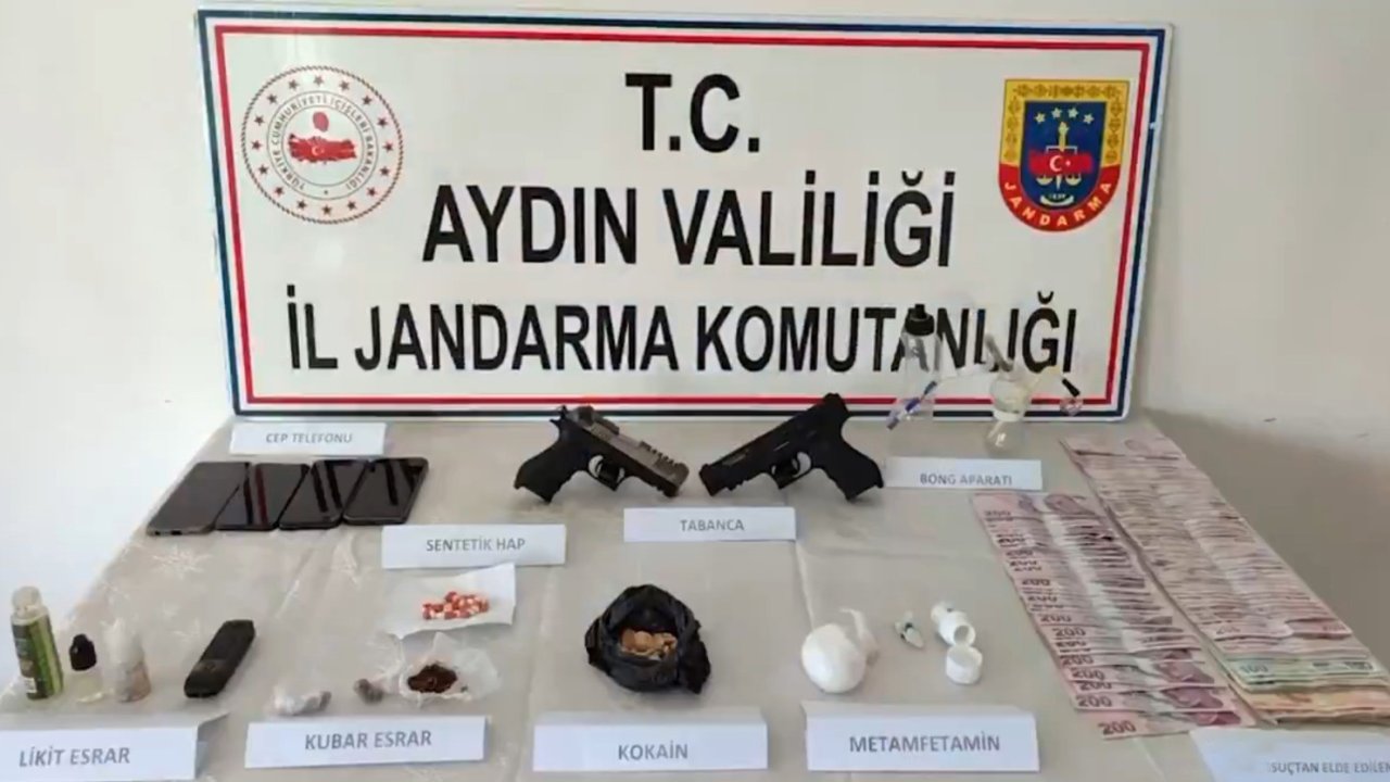 Narkoçelik-46 operasyonunda Aydın’da 2 sokak satıcısı yakalandı