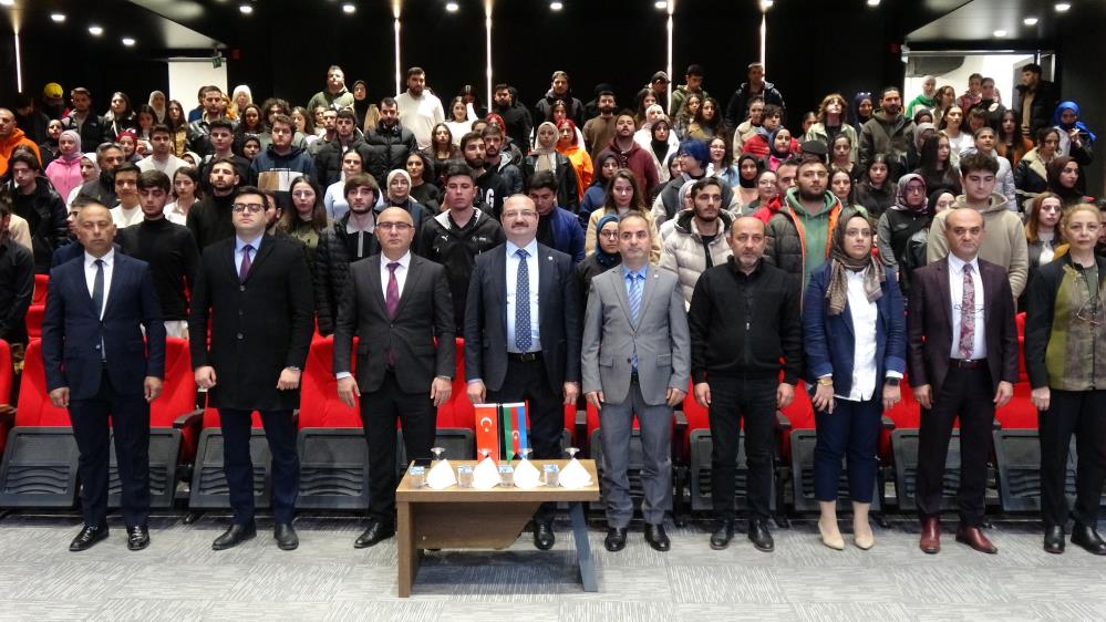 Azerbaycan Kars Başkonsolosluğu, Erzurum'da Karabağ zaferini anlattı!