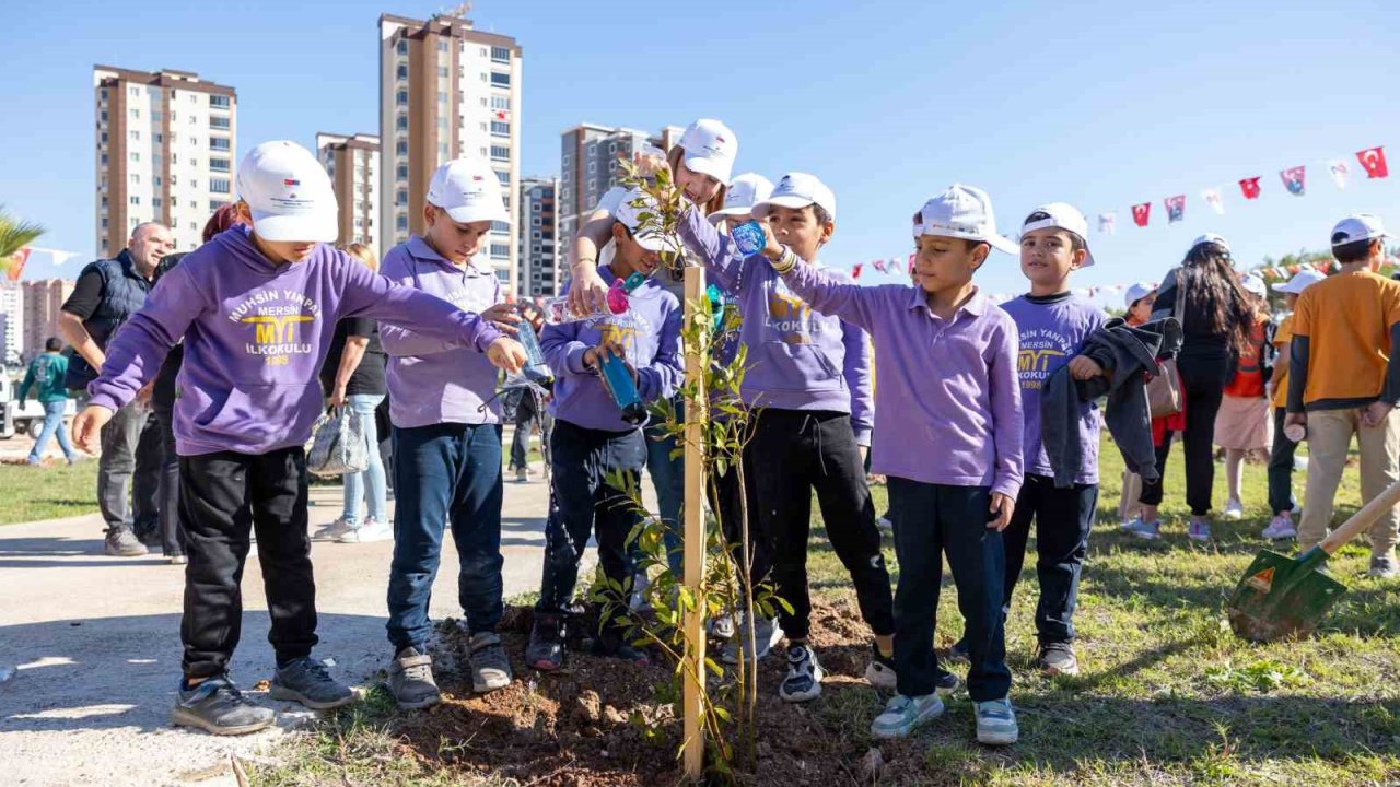 Mersin’de 30 dönümlük ’Defne Koruluğu’ oluşturuluyor