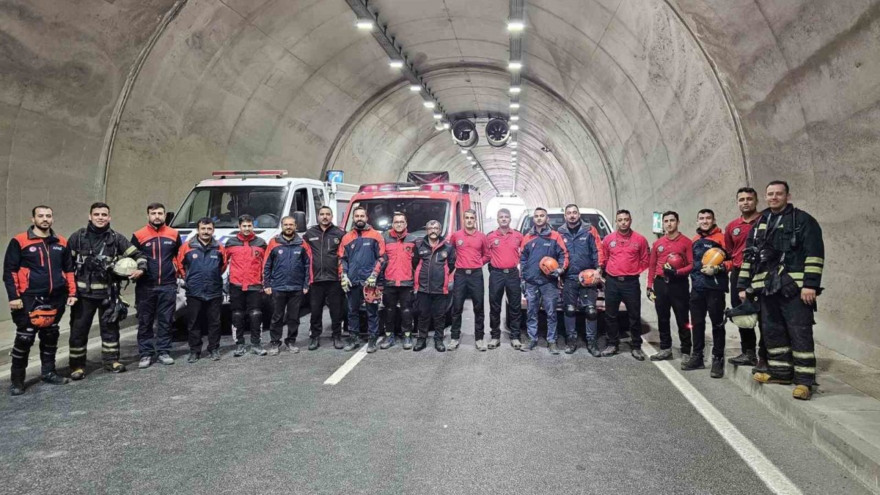 Kahramanmaraş’ta trafik kazası tatbikatı yapıldı