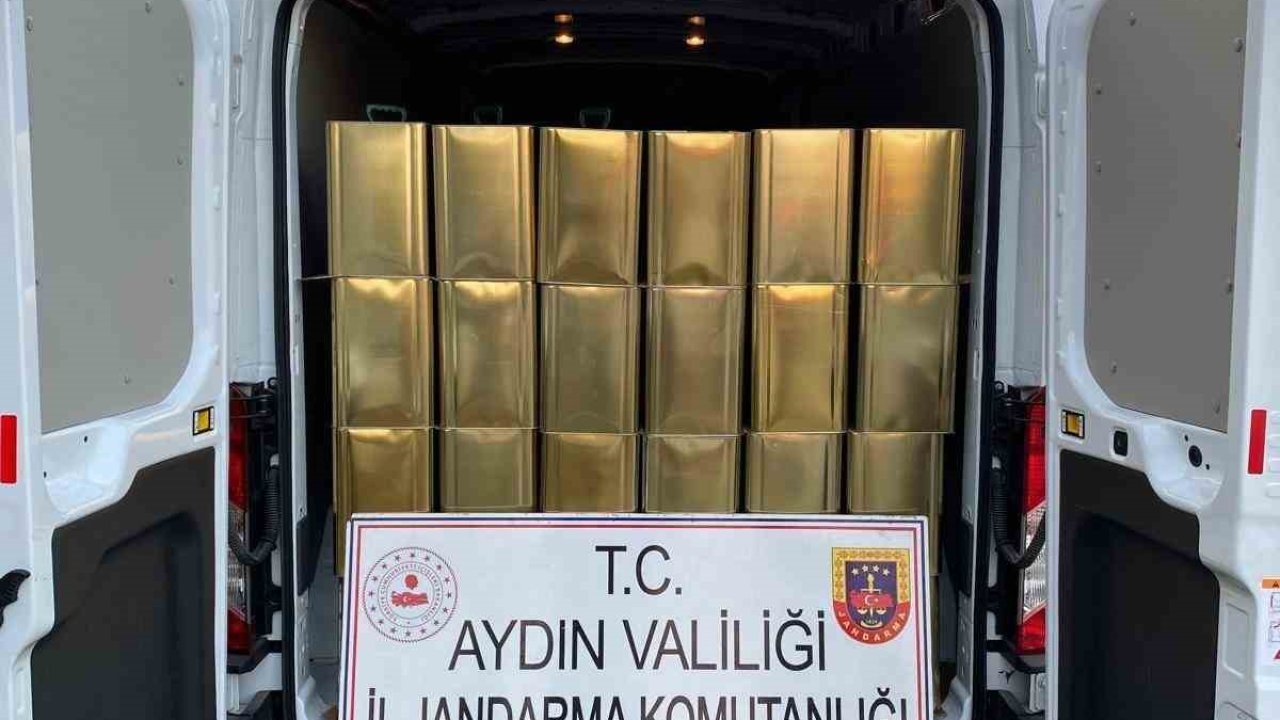 Aydın’da 3 ton 600 litre sahte zeytinyağı ele geçirildi