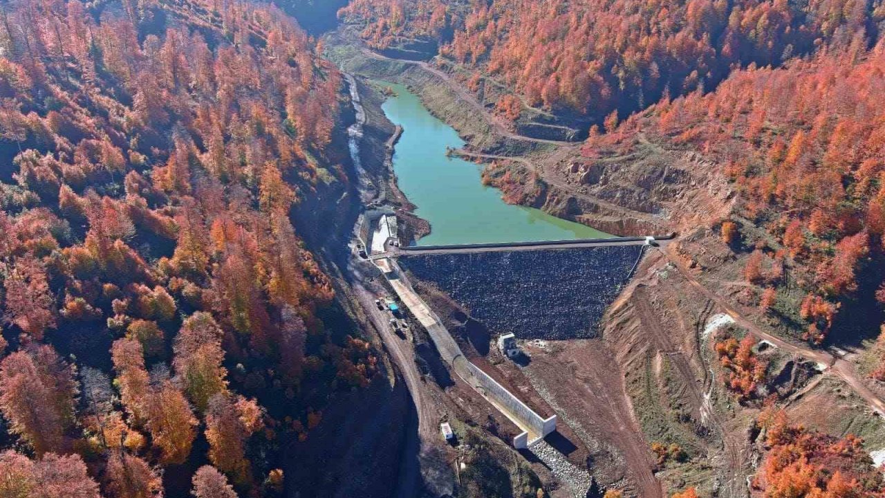 Ordu Büyükşehir Belediyesi baraj inşa etti