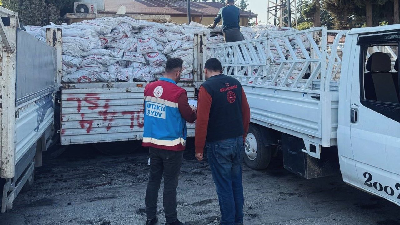 Antakya’da ihtiyaç sahibi 14 bin aileye kömür dağıtılacak