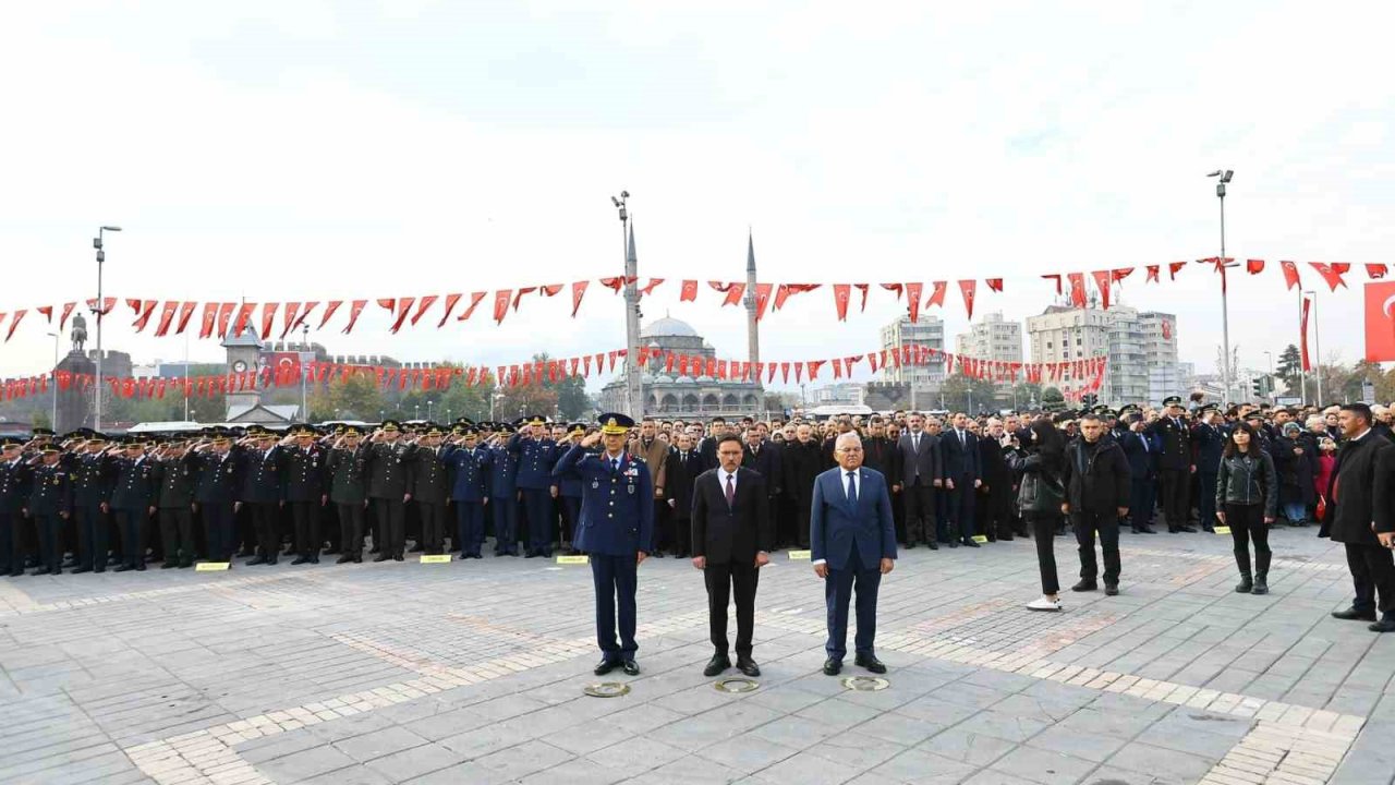 Atatürk, Kayseri’de törenle anıldı