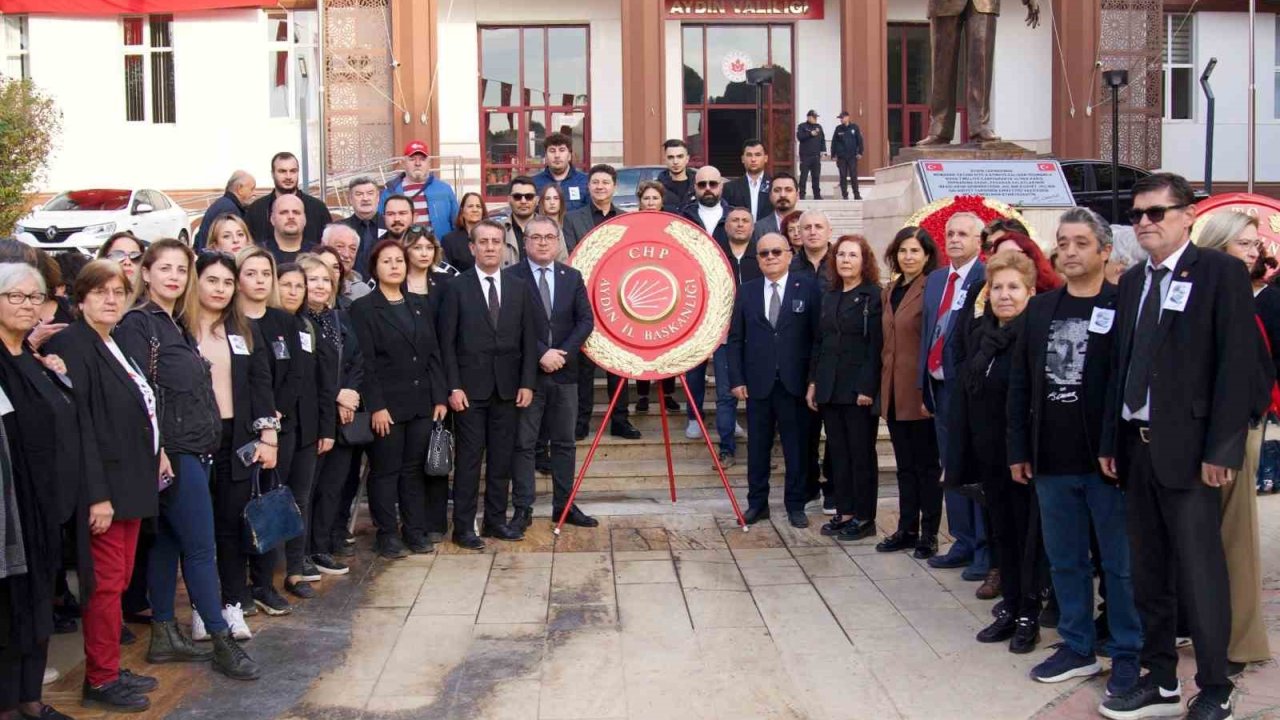 Başkan Yetişkin, Atatürk’ü Anma törenlerine katıldı