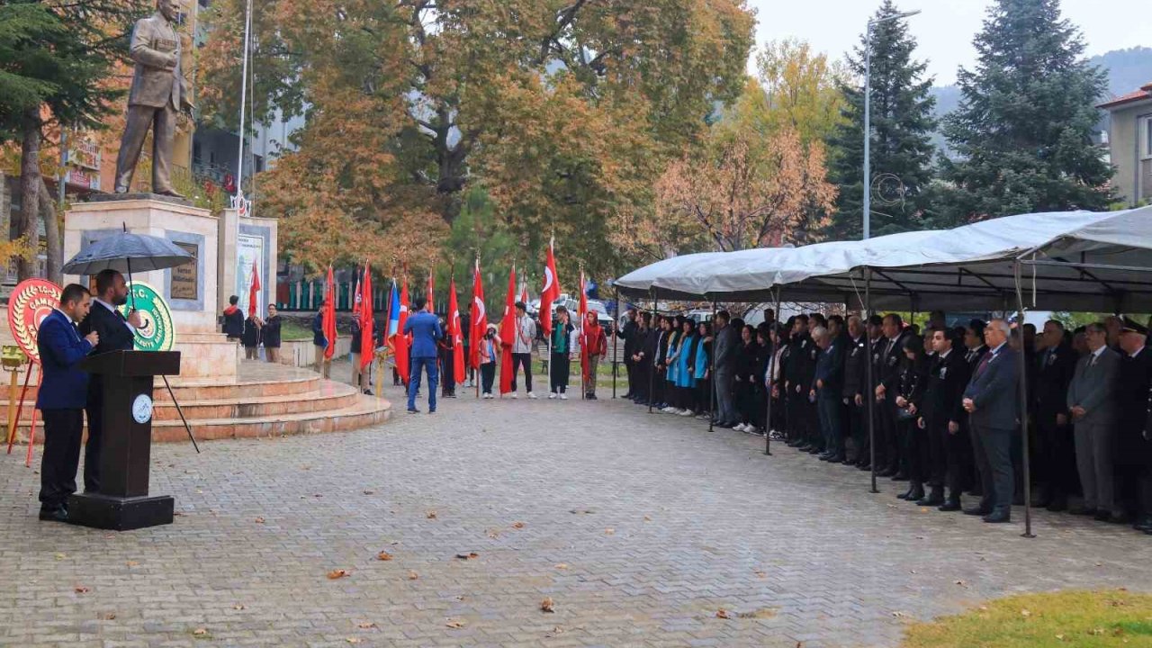 Cumhuriyetin kurucusu Atatürk, Çameli’nde törenlerle anıldı