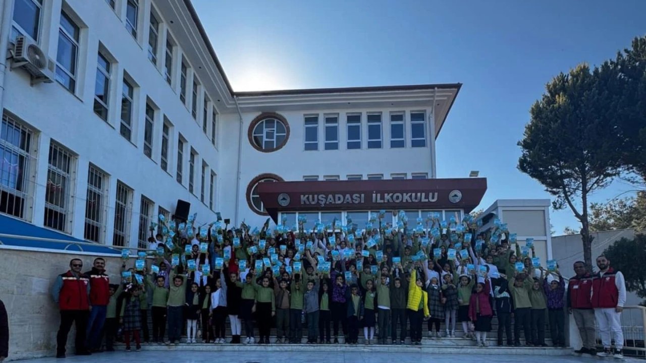 Kuşadası’nda öğrencilere su verimliliğinin önemi anlatıldı