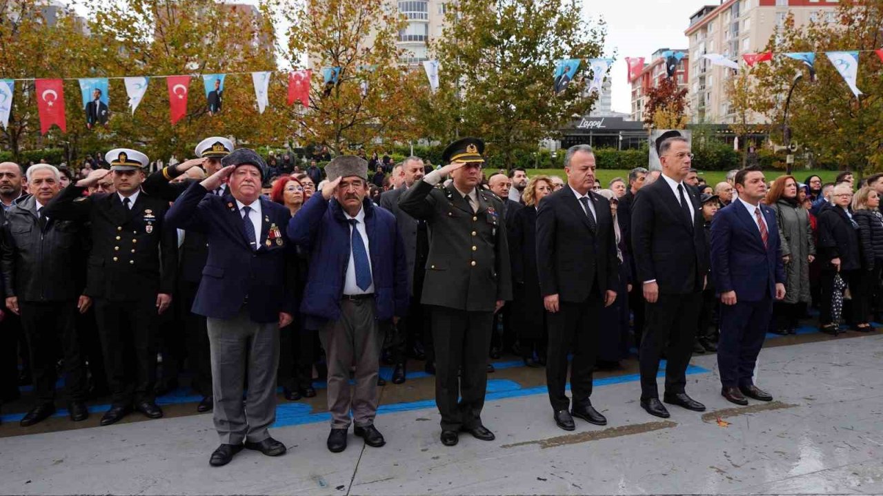 Gazi Mustafa Kemal Atatürk vefatının 86. yıl dönümünde Beylikdüzü’nde anıldı