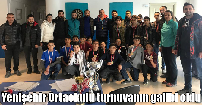 Kars’ta dart turnuvası tamamlandı