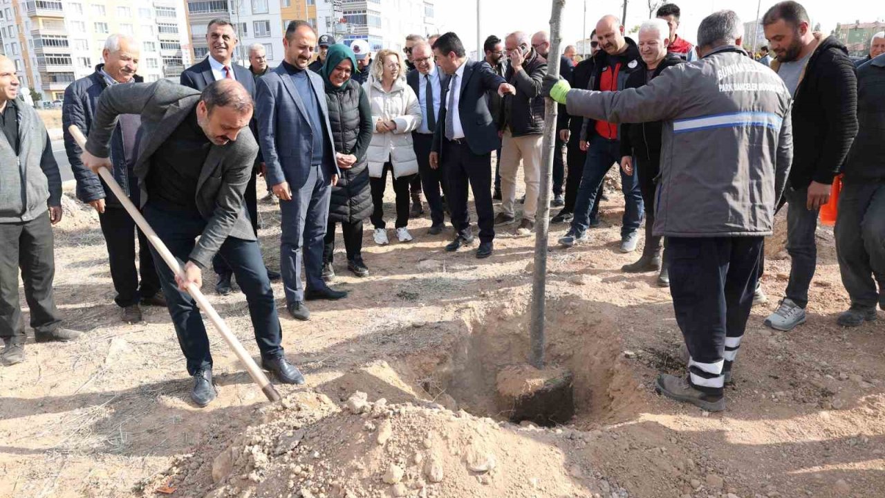 Bünyan’da fidan dikim etkinliği düzenlendi