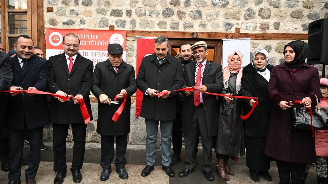 Ebu Bekir Efendi’nin ismi Erzurum’da yaşatılacak