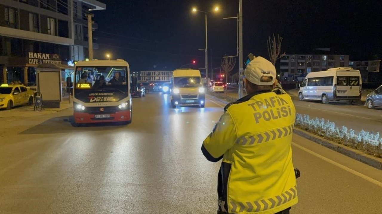 2 bin 820 araç sürücüsüne cezai işlem uygulandı