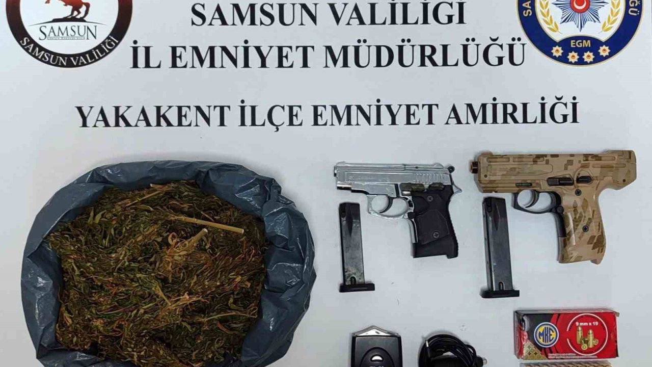 Samsun’da uyuşturucu ve radar tespit cihazı ele geçirildi