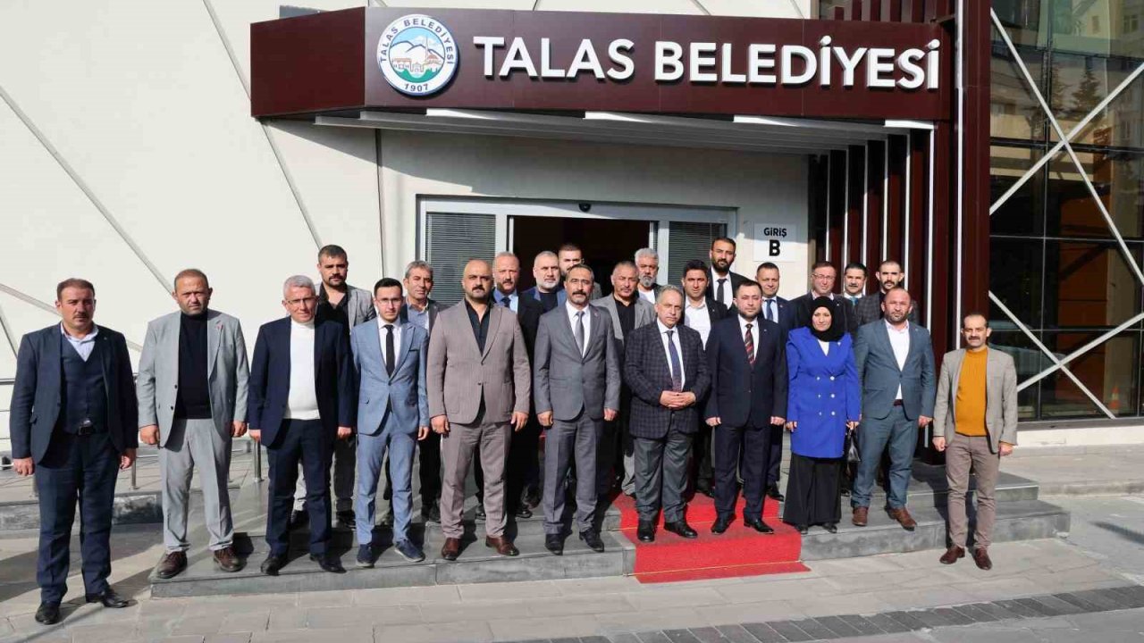 MHP Kocasinan Teşkilatı’ndan Başkan Yalçın’a ziyaret