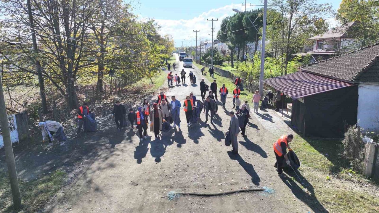 Bu ilçede ’çöp saati’ uygulaması