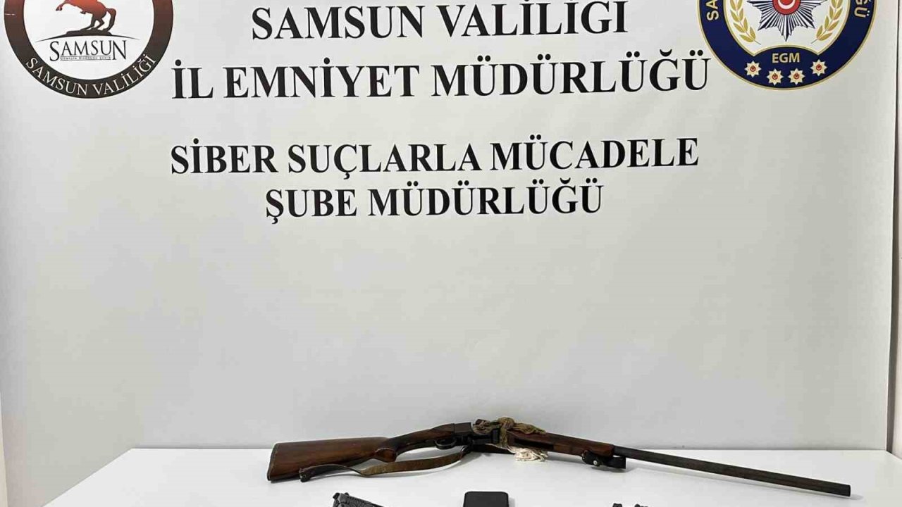 Samsun’da yasa dışı bahis reklamı yapan şahıs gözaltına alındı