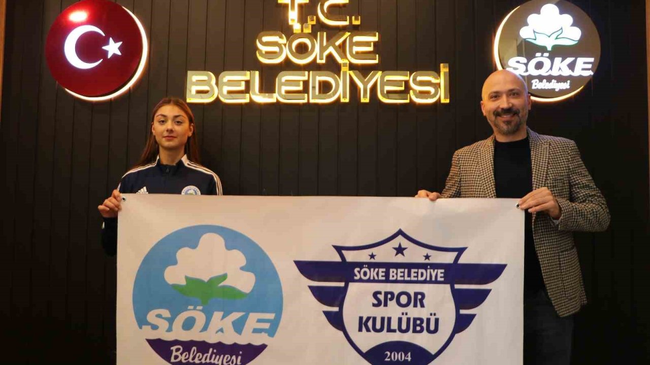 Şampiyon sporcu Tuana Akgün, Söke Belediyespor’da