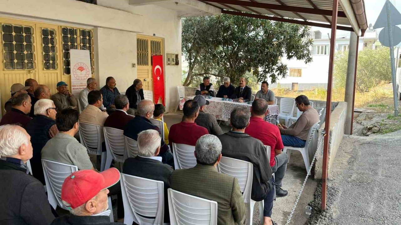 Mersin’de çiftçilere yeni destekleme modelleri anlatıldı