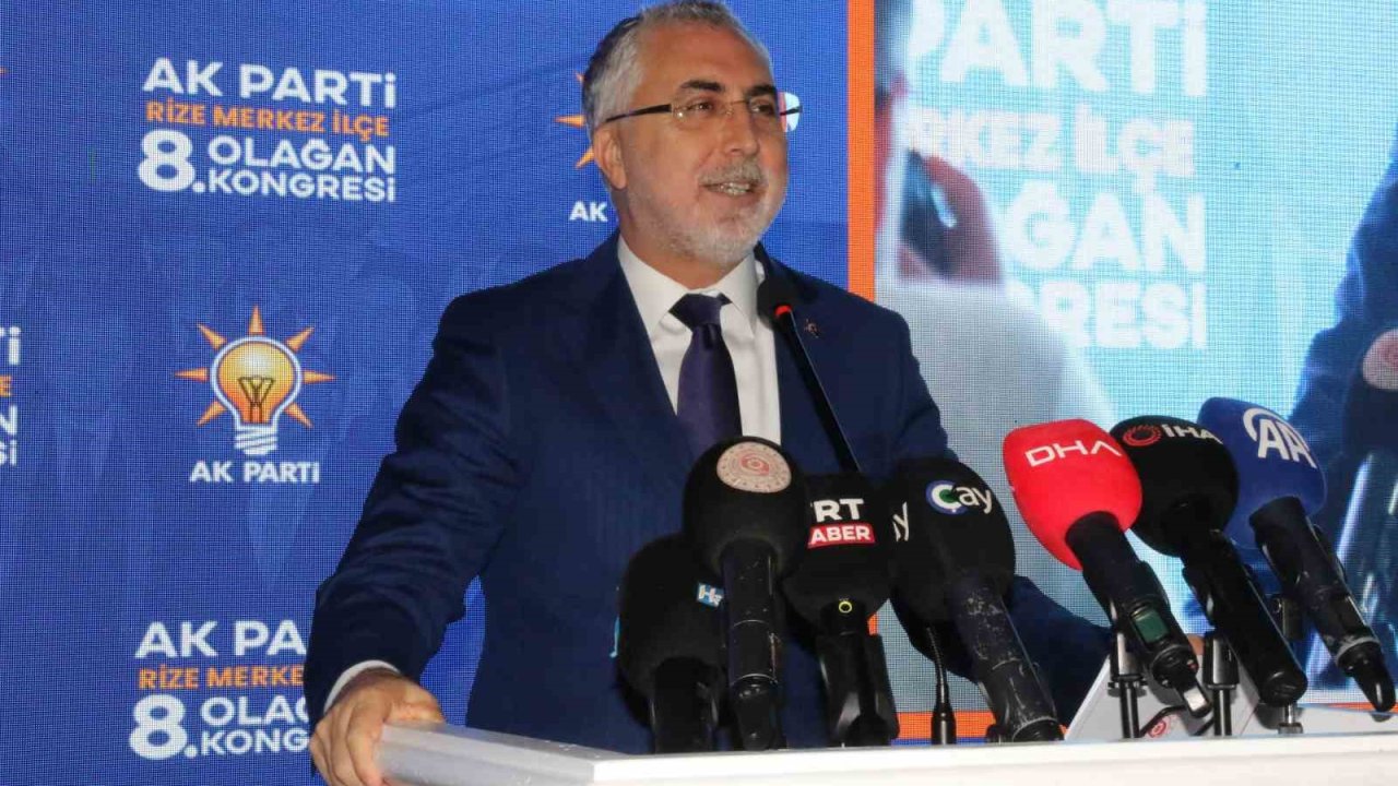 Çalışma ve Sosyal Güvenlik Bakanı Prof. Dr. Işıkhan: "Hala, ’Biz kirleteceğiz, siz temizleyeceksiniz’ diyen sözde halk partilerinin aymazlığına bir çare bulamadık"