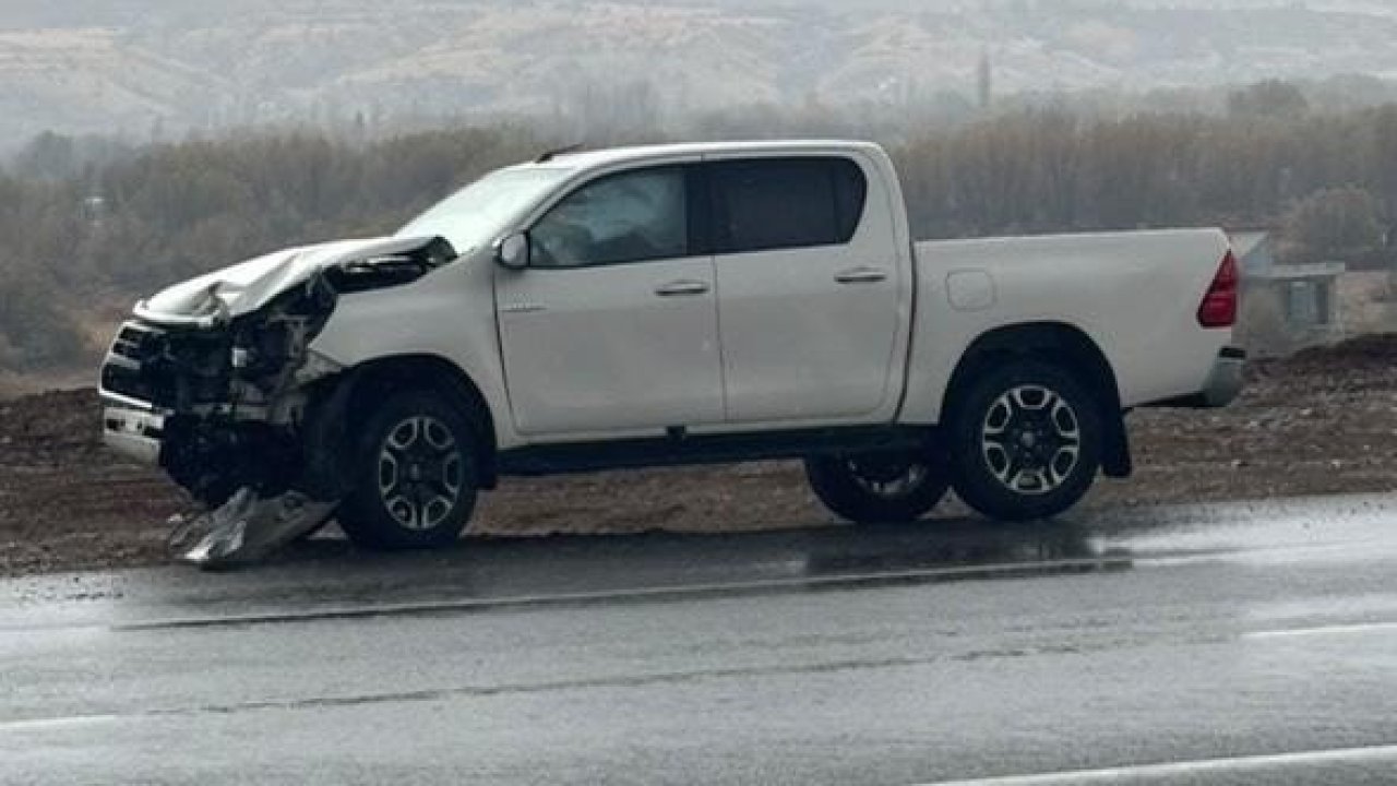 Elazığ’da trafik kazası: 1 yaralı