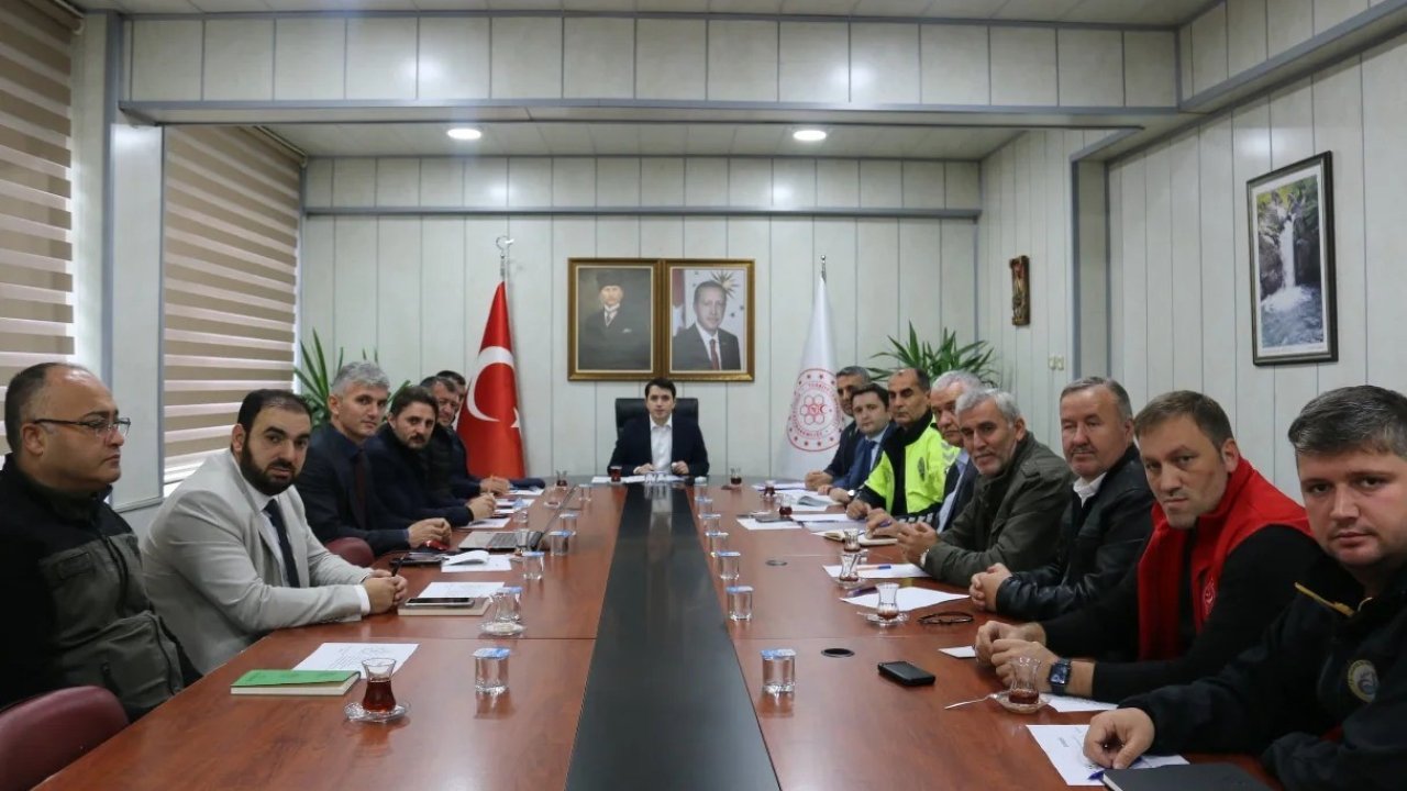 Yığılca’da kış tedbirleri masaya yatırıldı