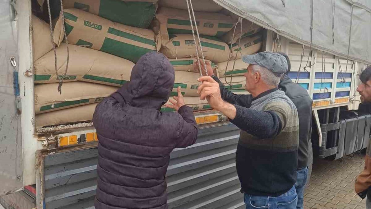 Dicle’de TAKE projesi ile çiftçilere 25 ton kırmızı mercimek tohumu dağıtıldı