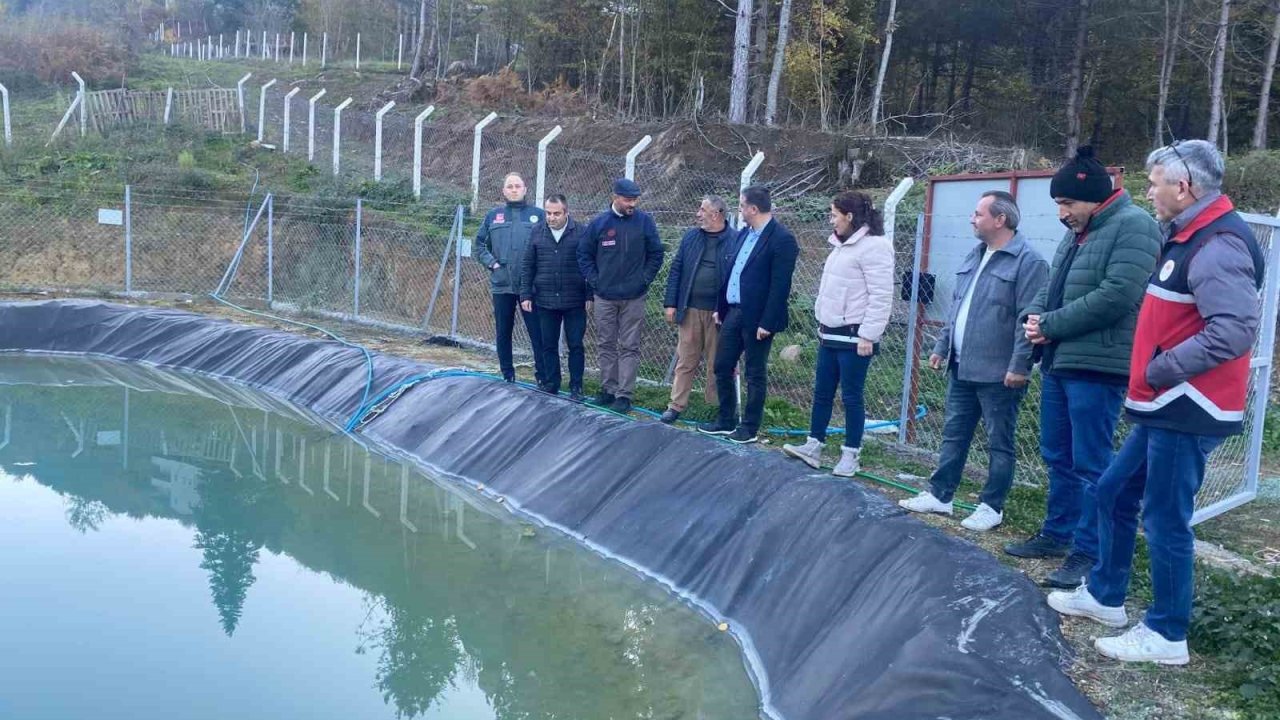 Kastamonu’da 100 tonluk su hasadı ile verimli sulama dönemi başladı