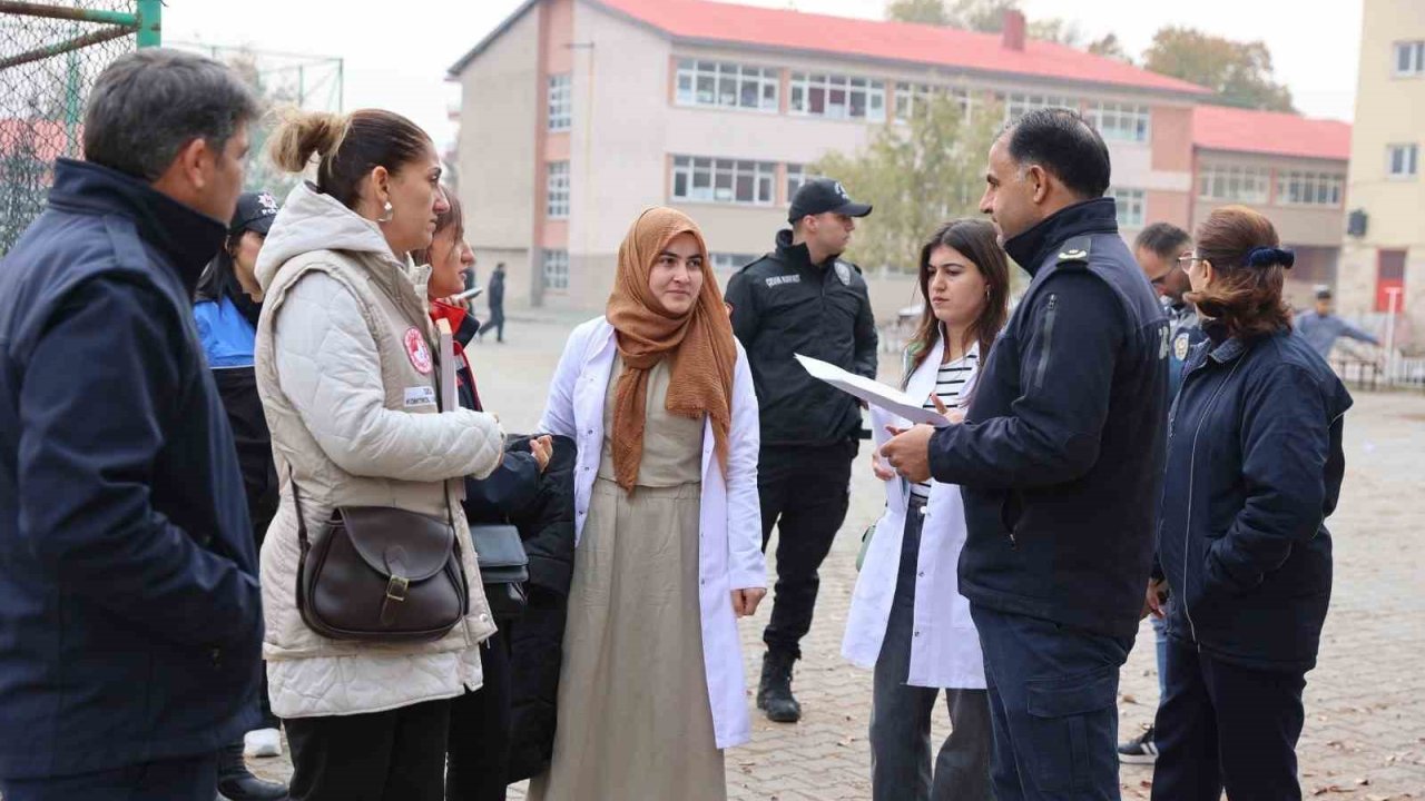 Iğdır’da okul çevresindeki işletmeler denetlendi