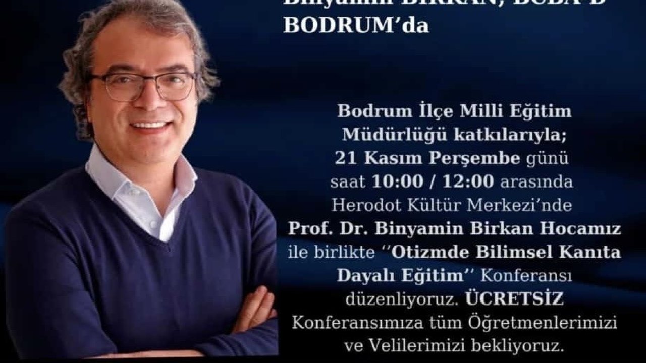 Bodrum’da bilimsel kanıta dayalı eğitim konferansı düzenlenecek