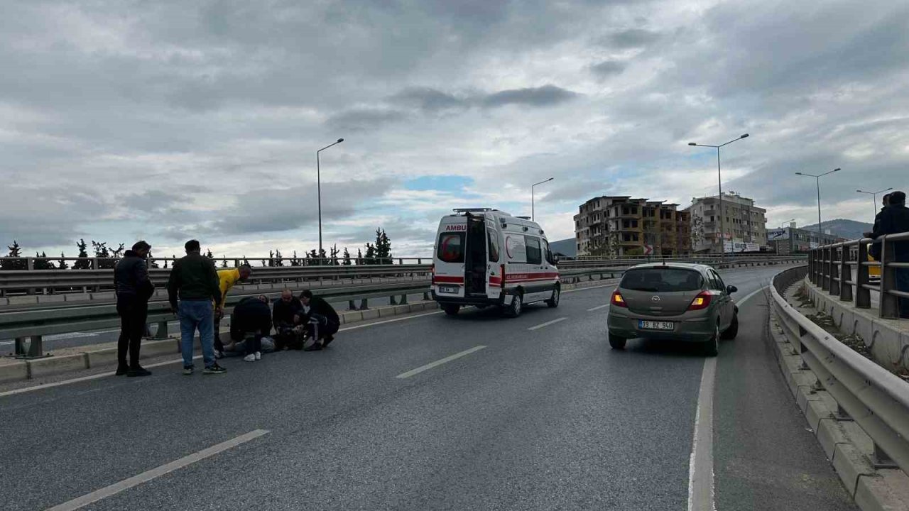 Kuşadası’nda motosiklet kazası: 1 yaralı