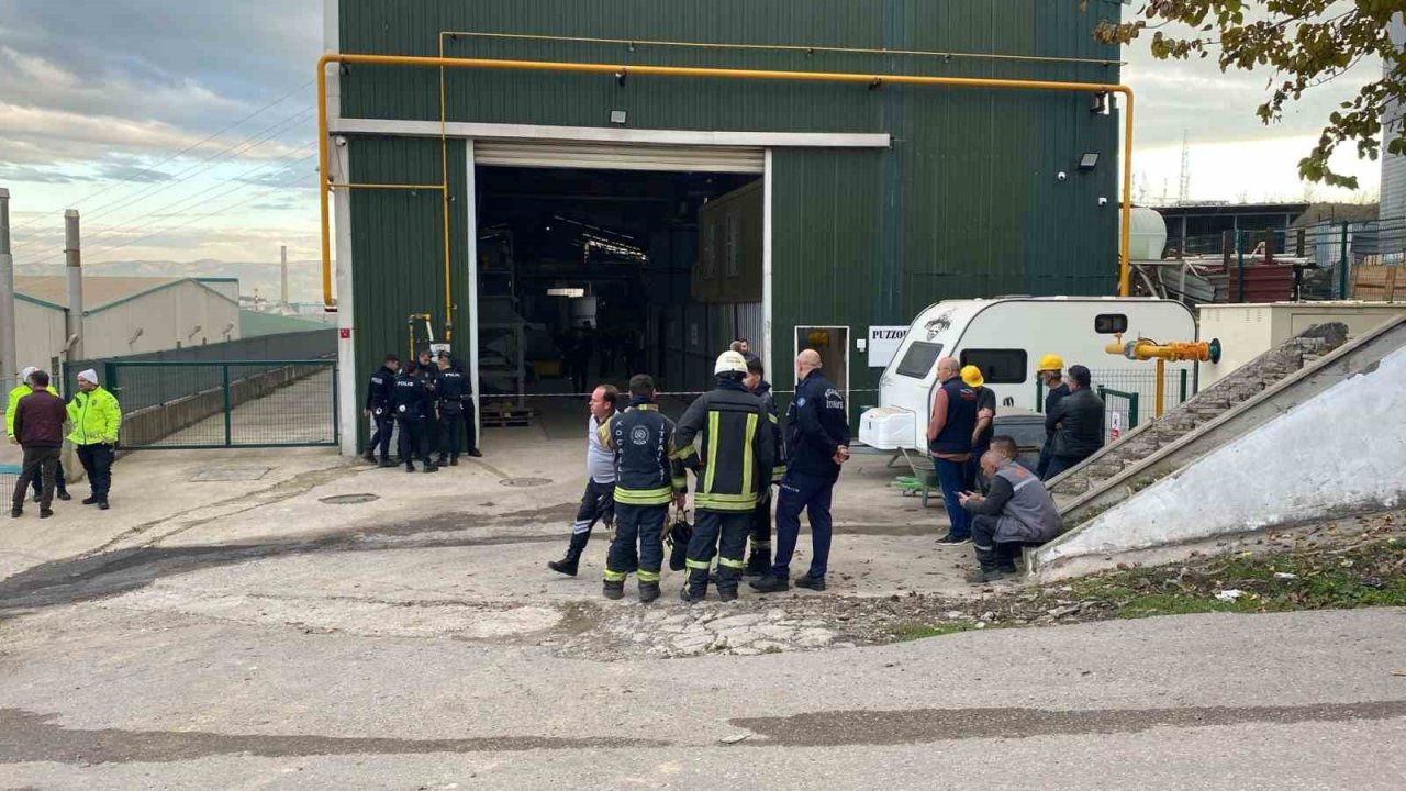 Kocaeli’de geri dönüşüm tesisinde patlama: 1 ölü, 1 yaralı