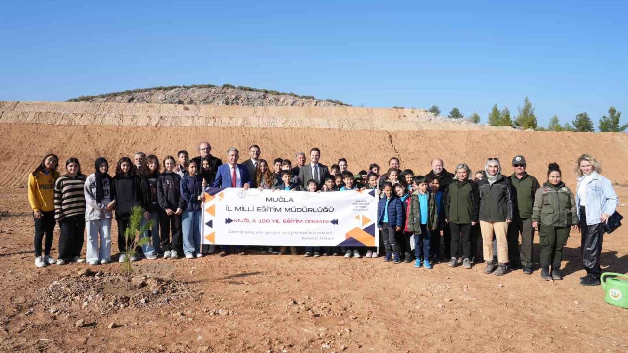 Muğla’da öğrenciler ve öğretmenler “Geleceğe Nefes” oldu