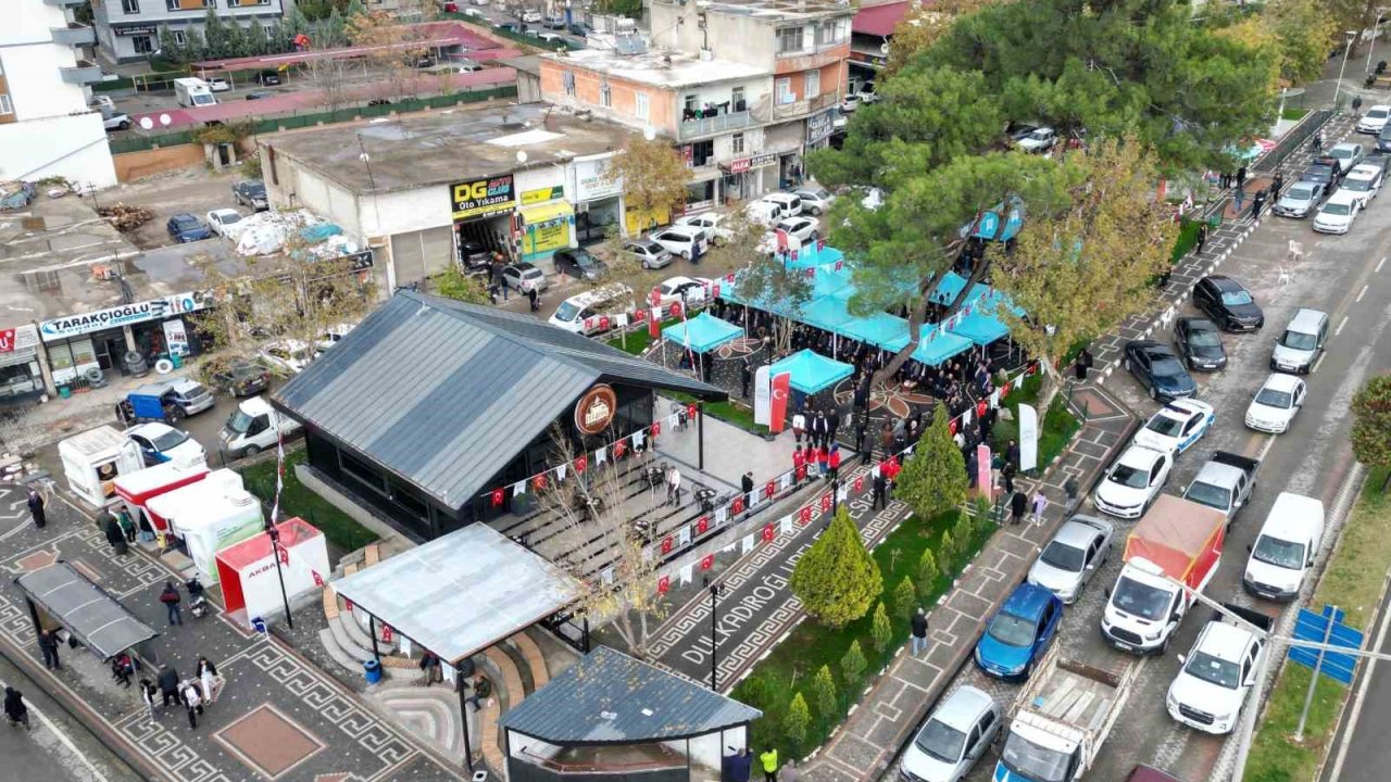 Dulkadiroğlu’nda itfaiye park açıldı