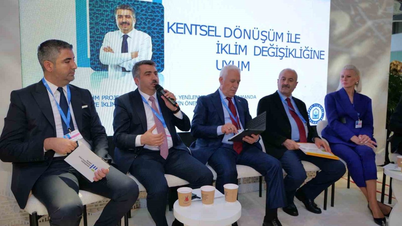 Başkan Yılmaz: "Kentsel dönüşüm projeleri iklim dostu bir gelecek için önemli"