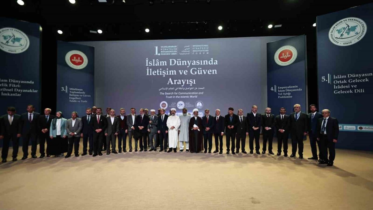 Gaziantep’te 1. Uluslararası Stratejik Müzakereler Forumu başladı