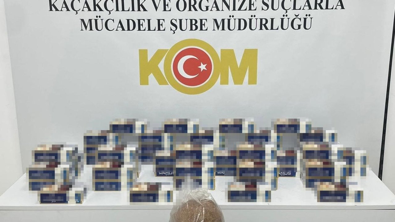 Samsun’da 10 bin adet kaçak makaron ele geçirildi