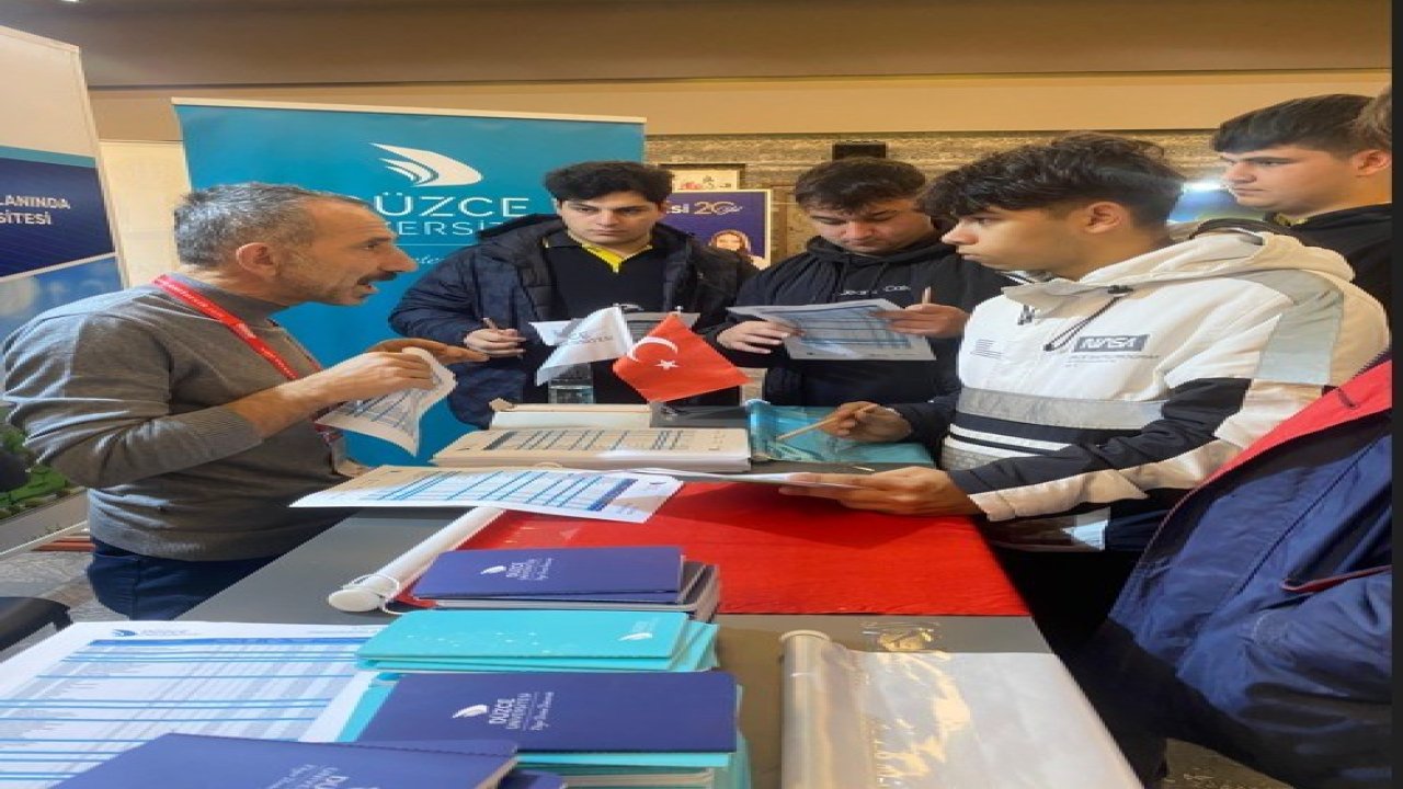 Düzce Üniversitesi Kocaeli’nde tanıtıldı