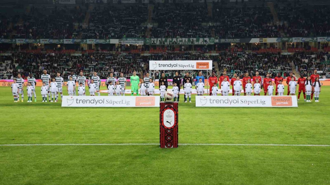 Konyaspor ile Hatayspor 9. randevuda