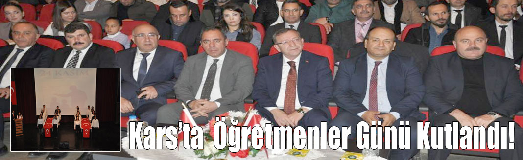 Kars’ta Öğretmenler Günü etkinliği