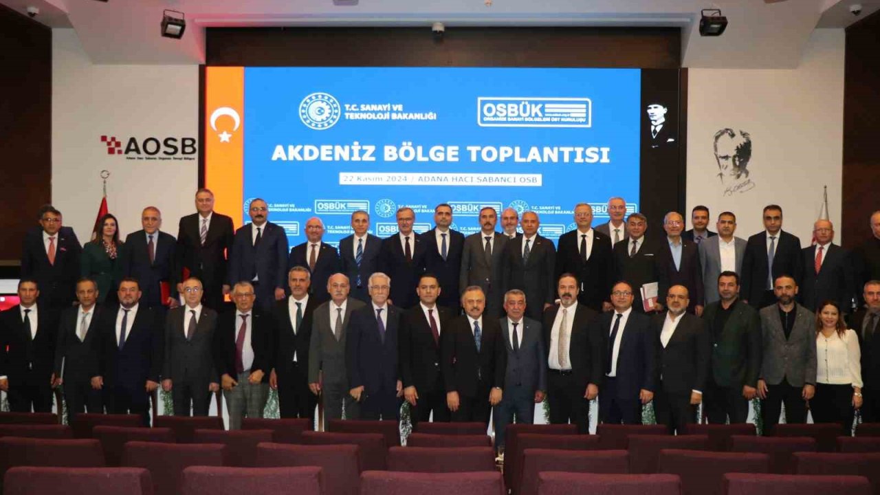 AOSB’de “Akdeniz Bölgesi Sanayi Zirvesi”