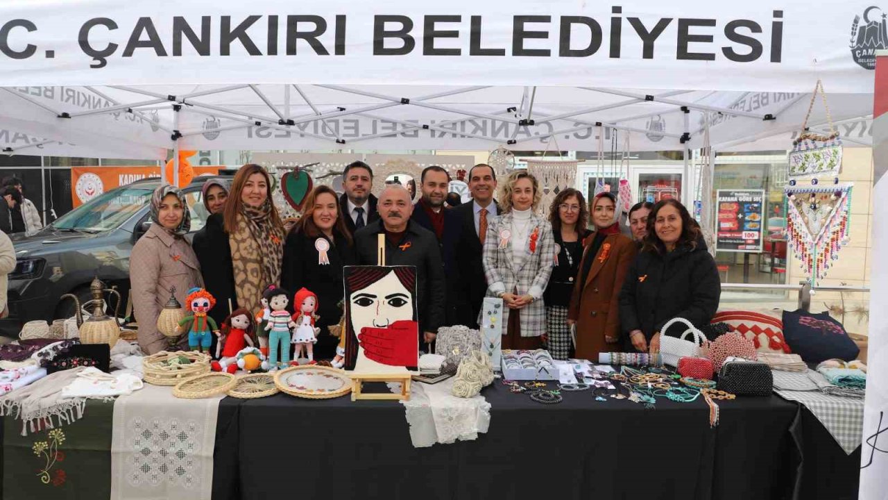 Çankırı’da ‘Kadına Yönelik Şiddetle Mücadele Günü’ etkinliği düzenlendi